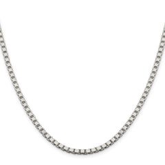 Sterling Silver 3.25mm Box ChainQBX060