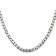 Sterling Silver 4.5mm Box ChainQBX100