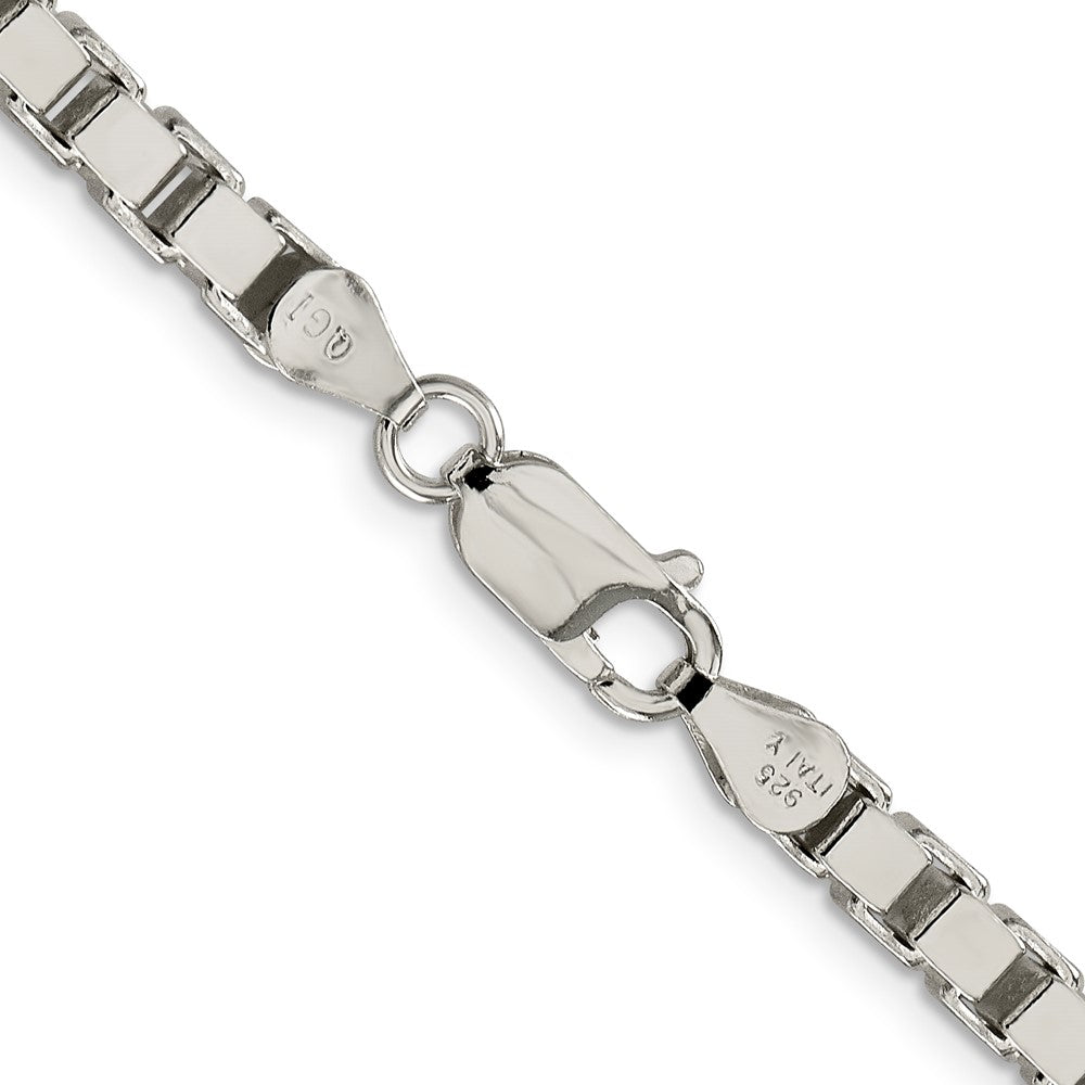 Sterling Silver 4.5mm Box ChainQBX100