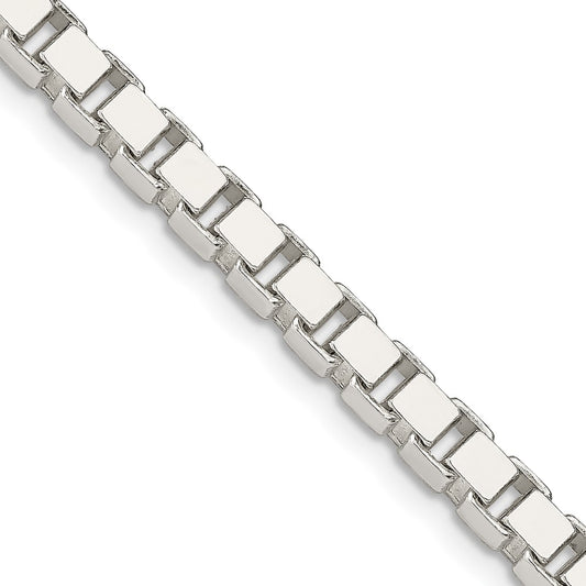 Sterling Silver 4.5mm Box ChainQBX100