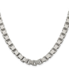 Sterling Silver 7mm Box ChainQBX120