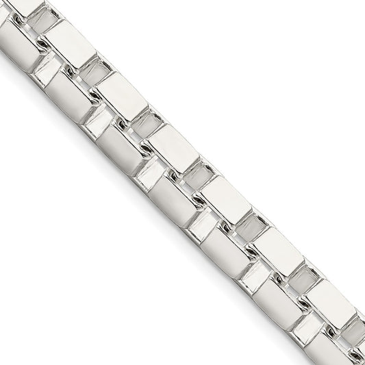 Sterling Silver 7mm Box ChainQBX120
