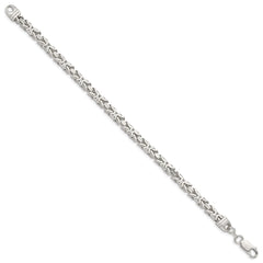 Sterling Silver 4.25mm Byzantine Chain QBZ100-8