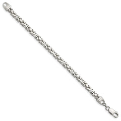 Sterling Silver 5mm Byzantine Chain QBZ120-8