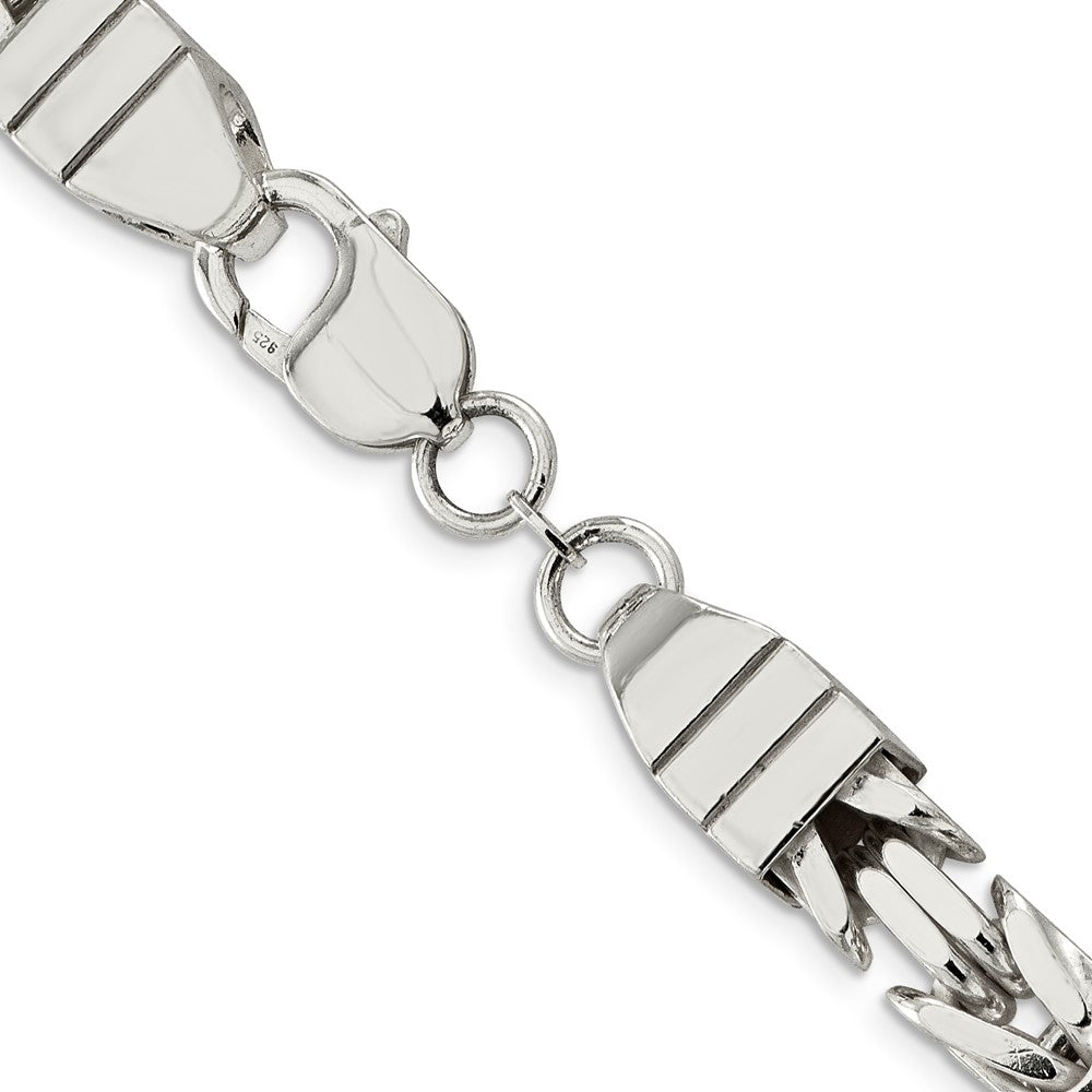 Sterling Silver 8.25mm Byzantine ChainQBZ200