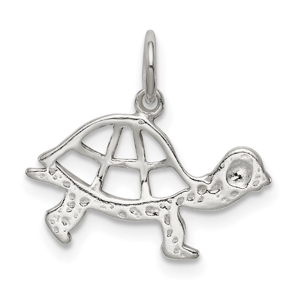 Sterling Silver Turtle Charm QC115