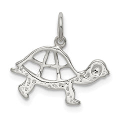 Sterling Silver Turtle Charm QC115