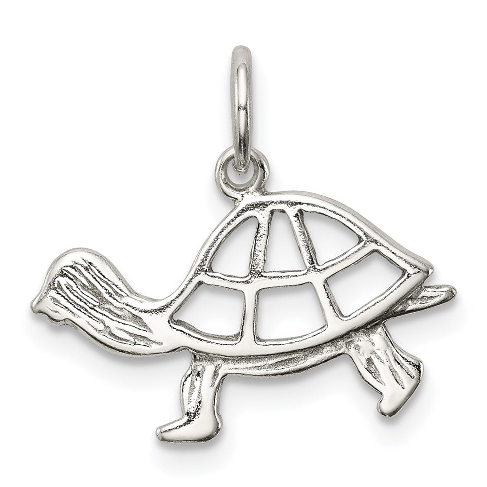 Sterling Silver Turtle Charm QC115