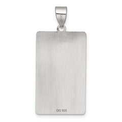 Sterling Silver The Hanged Man Tarot Card Pendant QC11522