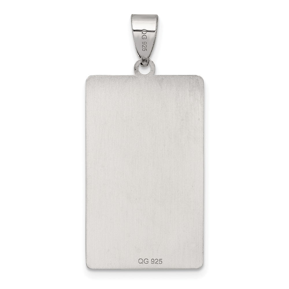 Sterling Silver The Star Tarot Card Pendant QC11527