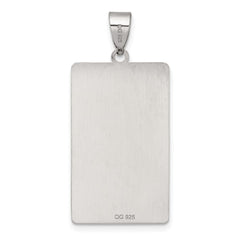 Sterling Silver The Star Tarot Card Pendant QC11527