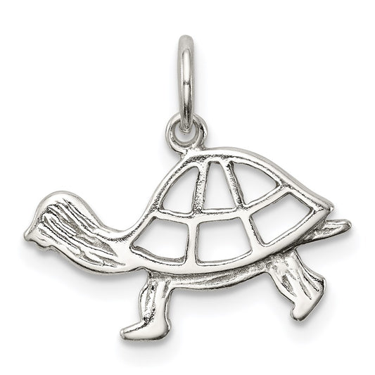 Sterling Silver Turtle Charm QC115