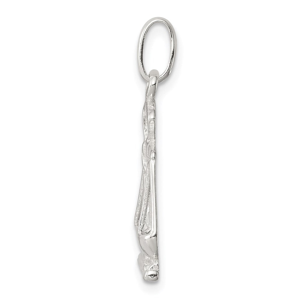 Sterling Silver Scales Of Justice Charm QC158