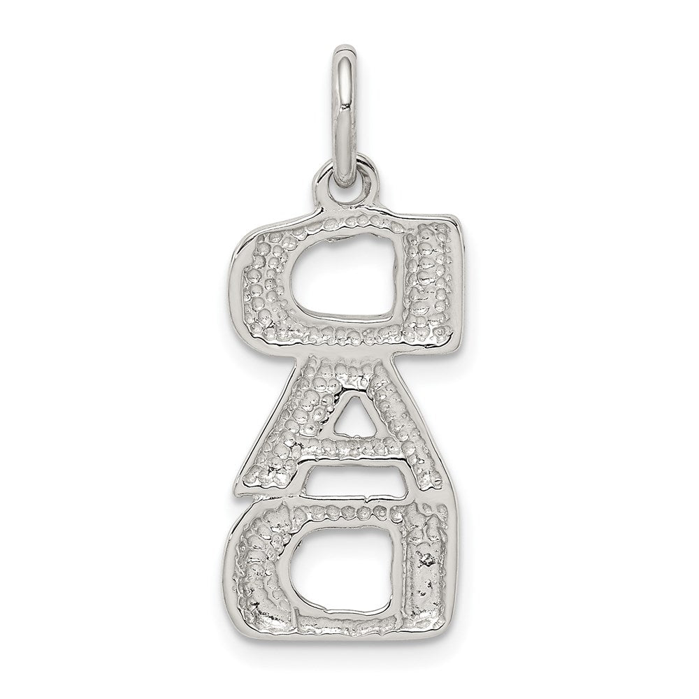 Sterling Silver DAD Charm QC1590