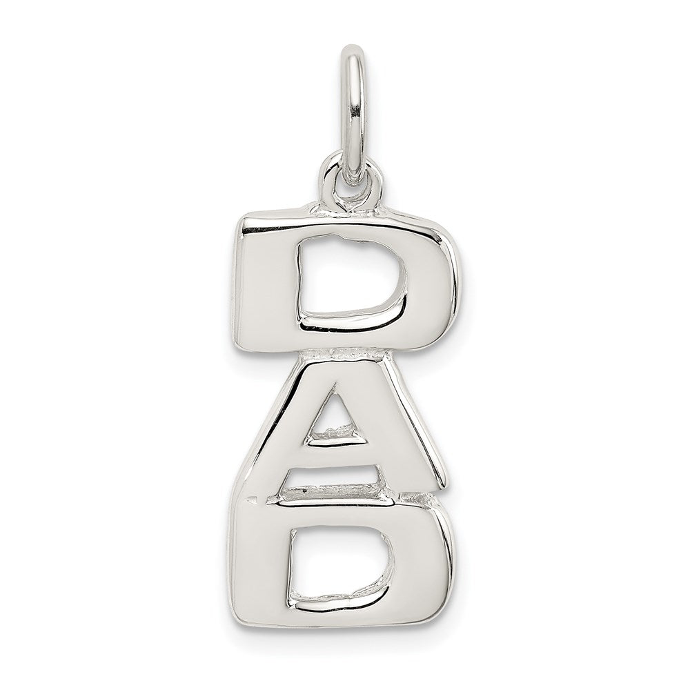 Sterling Silver DAD Charm QC1590