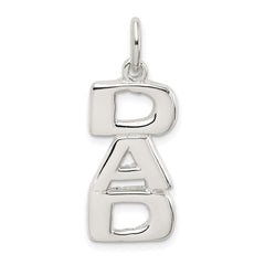 Sterling Silver DAD Charm QC1590