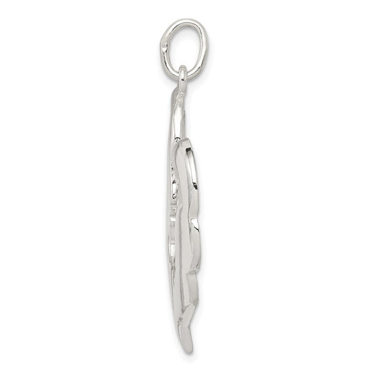 Sterling Silver Mother & Baby Pendant QC1609