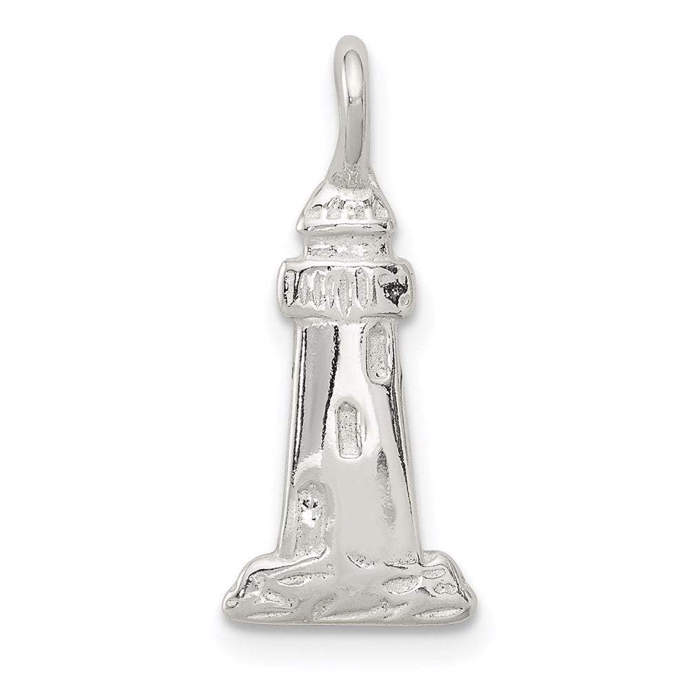 Sterling Silver Lighthouse Charm QC1668