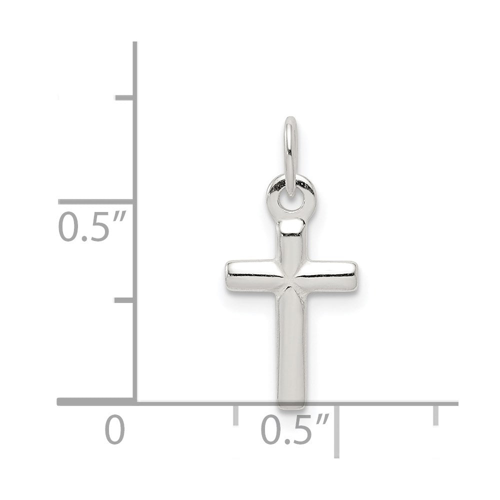 Sterling Silver Cross Charm QC1861