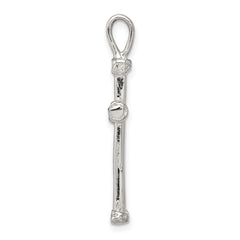 Sterling Silver Cross Charm QC1886