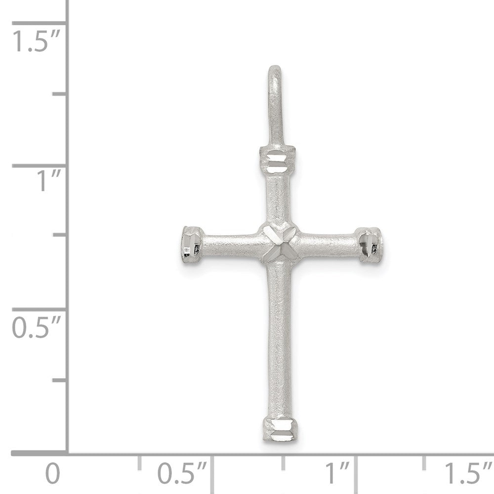 Sterling Silver Cross Pendant QC1887