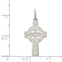 Sterling Silver Celtic Cross Charm QC1900