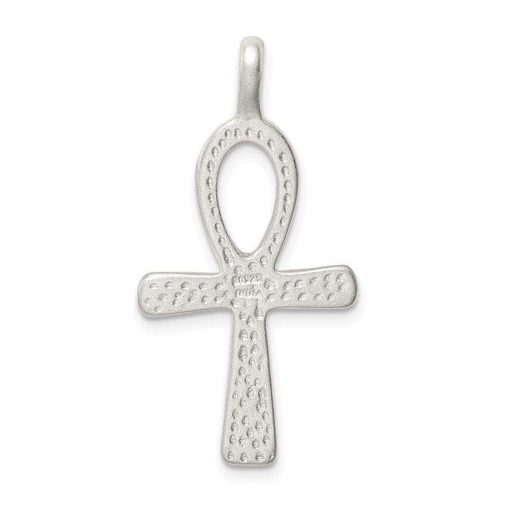 Sterling Silver Ankh Cross Pendant QC1912