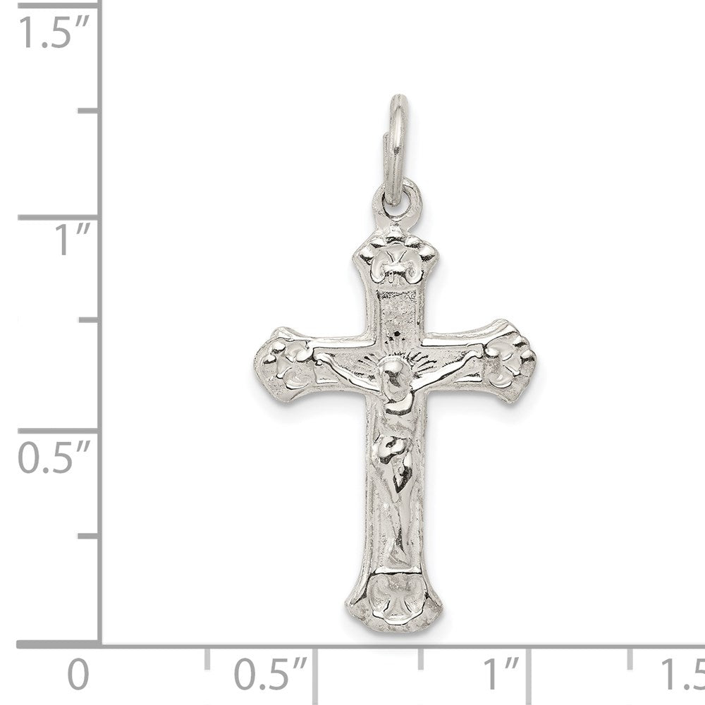 Sterling Silver Crucifix Pendant QC1932