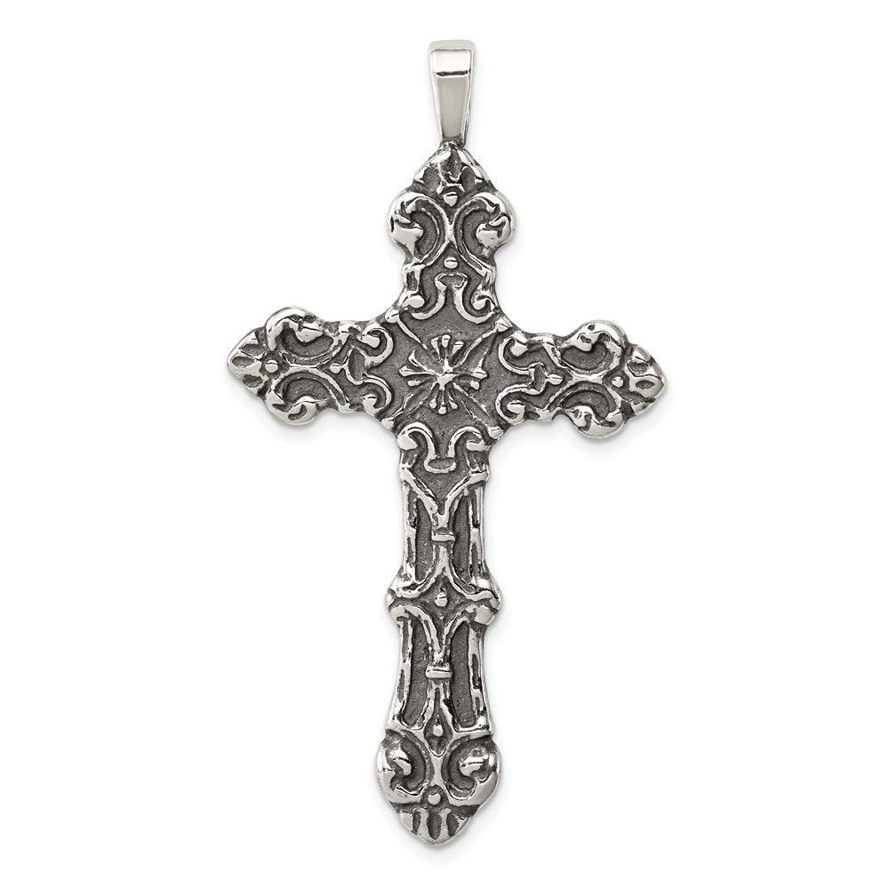 Sterling Silver Cross Pendant QC1954