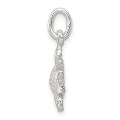 Sterling Silver Floral Charm QC2011