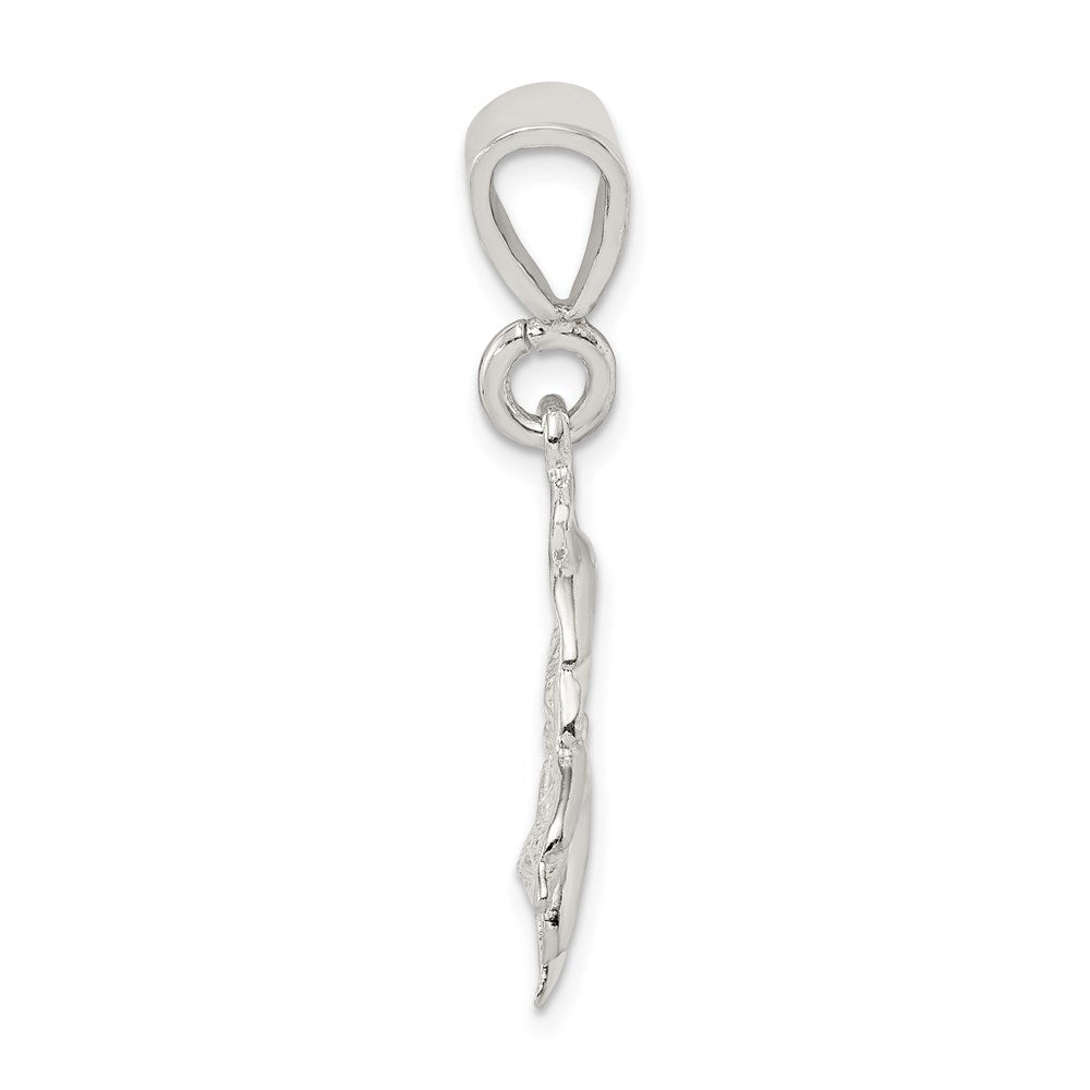 Sterling Silver Trio of Dolphins Pendant QC2033