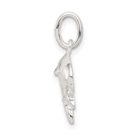 Sterling Silver Dolphins Charm QC2041