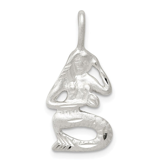 Sterling Silver Mermaid Charm QC2067