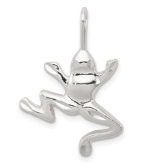 Sterling Silver Frog Charm QC2070