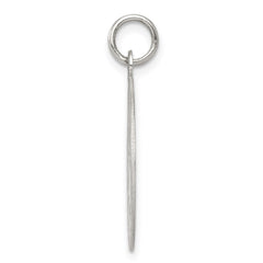 Sterling Silver Rhodium-plated Wedding Bells Charm QC2078