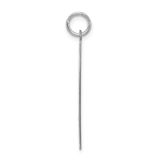 Sterling Silver Rhodium-plated Breakapart Mizpah Charm QC2243