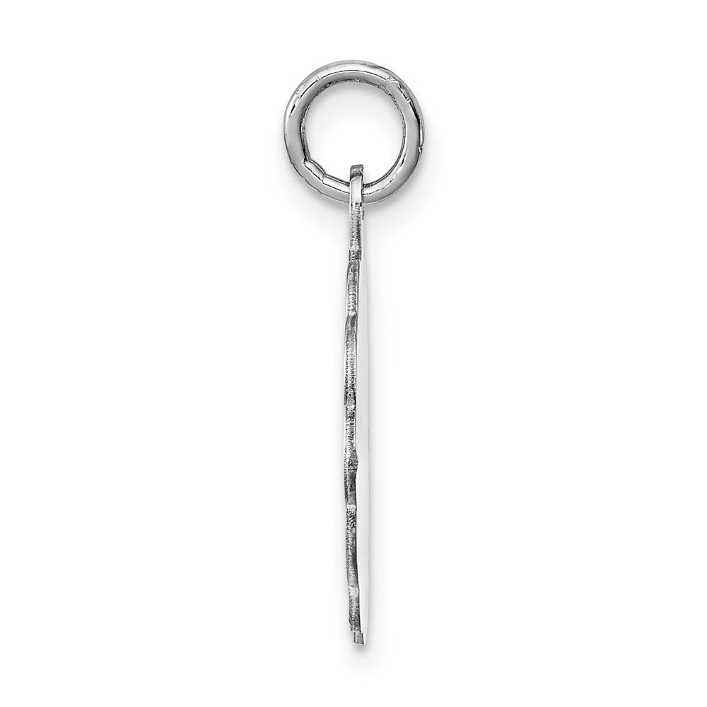 Sterling Silver Rhodium-plated Its a Boy Charm QC2492