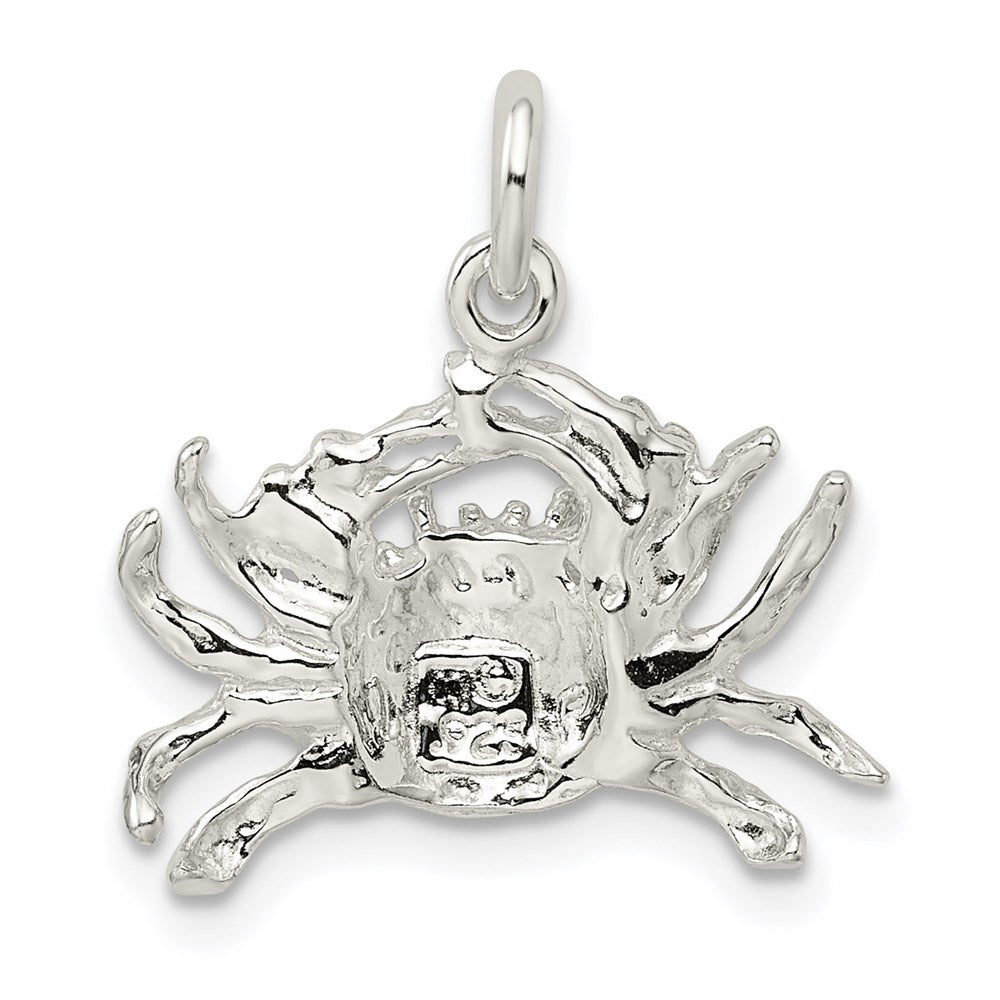 Sterling Silver Crab Charm QC2514