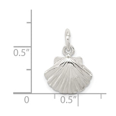Sterling Silver Shell Charm QC2524