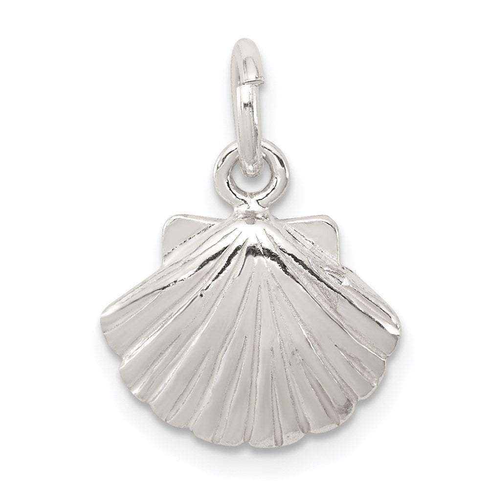 Sterling Silver Shell Charm QC2524