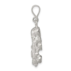 Sterling Silver Octopus Charm QC2534