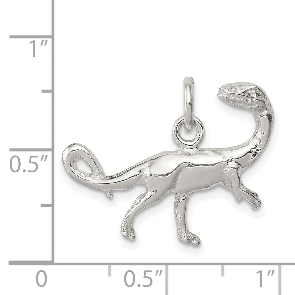 Sterling Silver Raptor Charm QC2541
