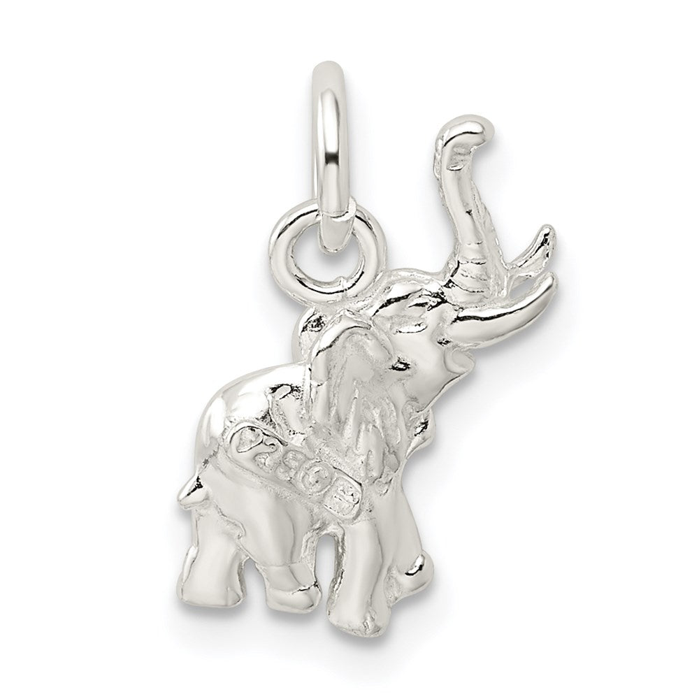 Sterling Silver Elephant Charm QC2552