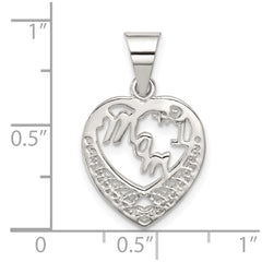 Sterling Silver #1 Mom Charm QC2634