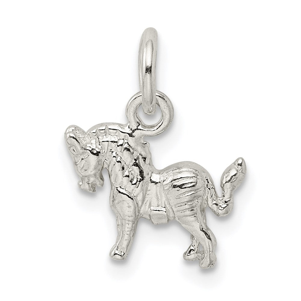 Sterling Silver Horse Charm QC2647