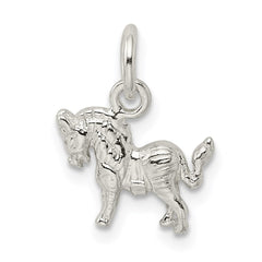 Sterling Silver Horse Charm QC2647