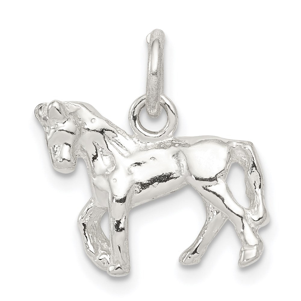 Sterling Silver Horse Charm QC2648