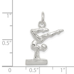 Sterling Silver Gymnast Charm QC2778