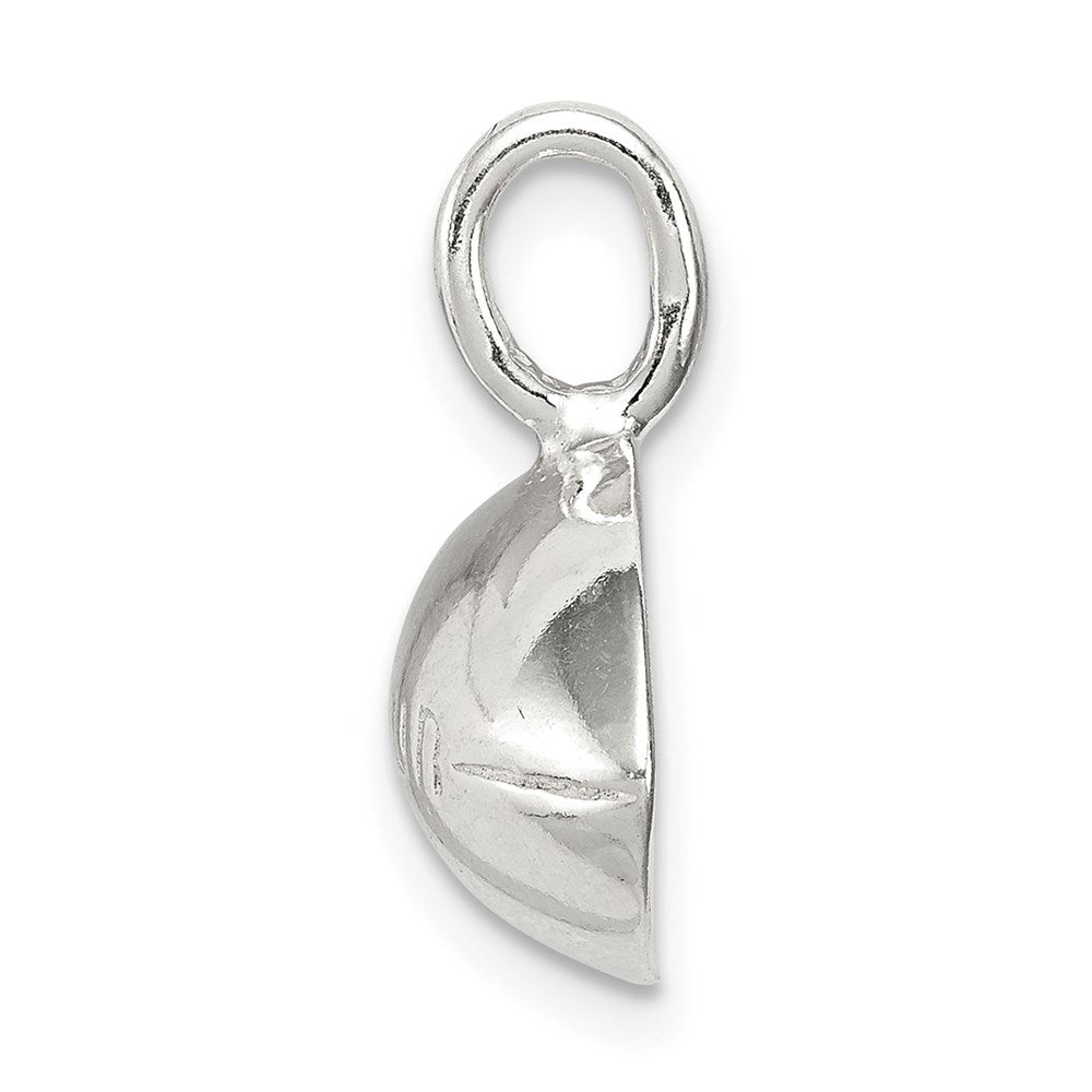 Sterling Silver Football Charm QC2786