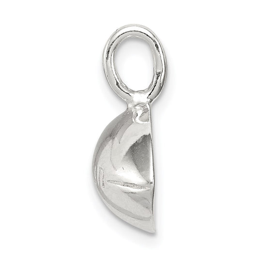 Sterling Silver Football Charm QC2786
